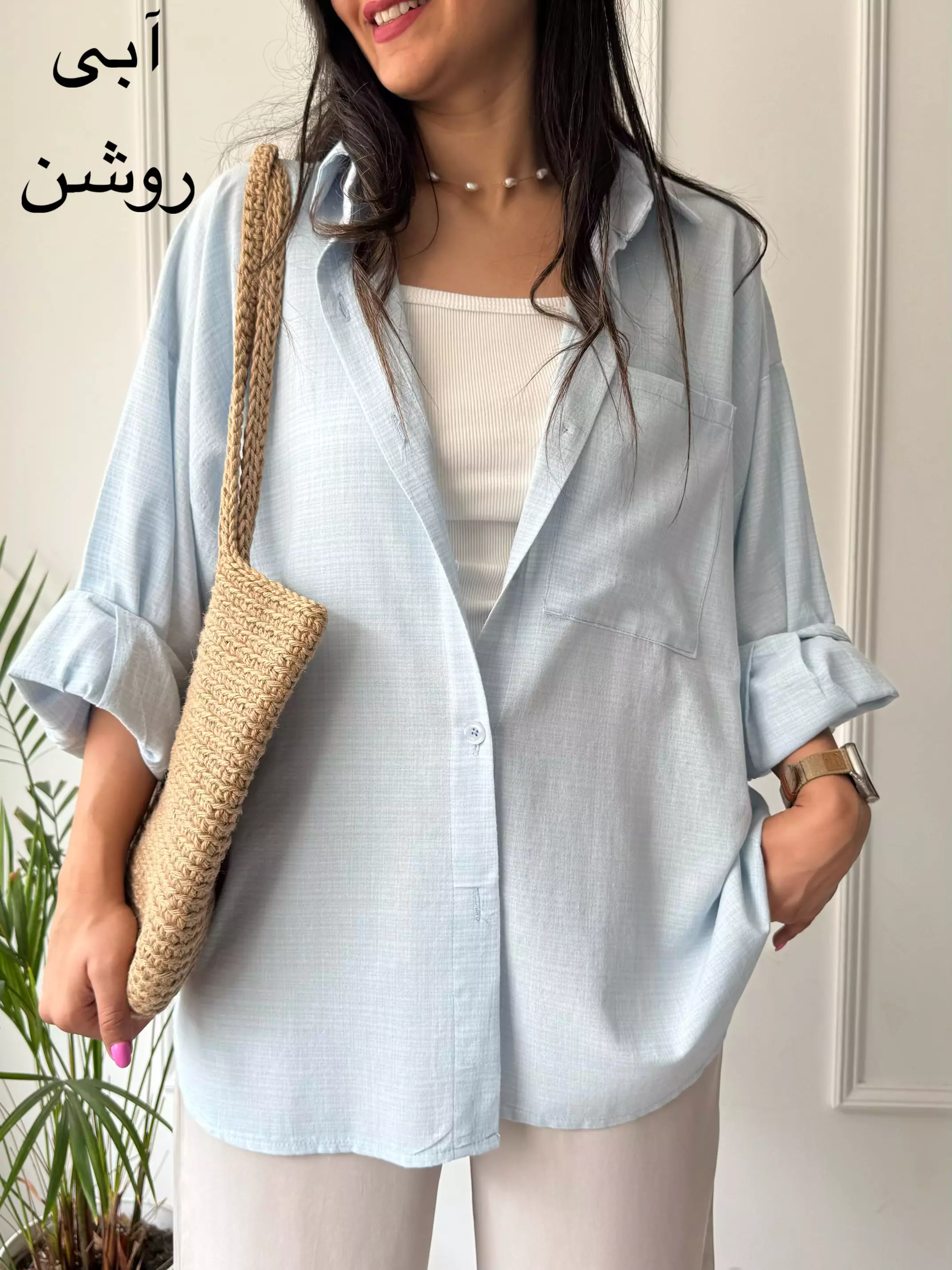 مانتو شومیزی تابان ( دارای ایراد جزئی )